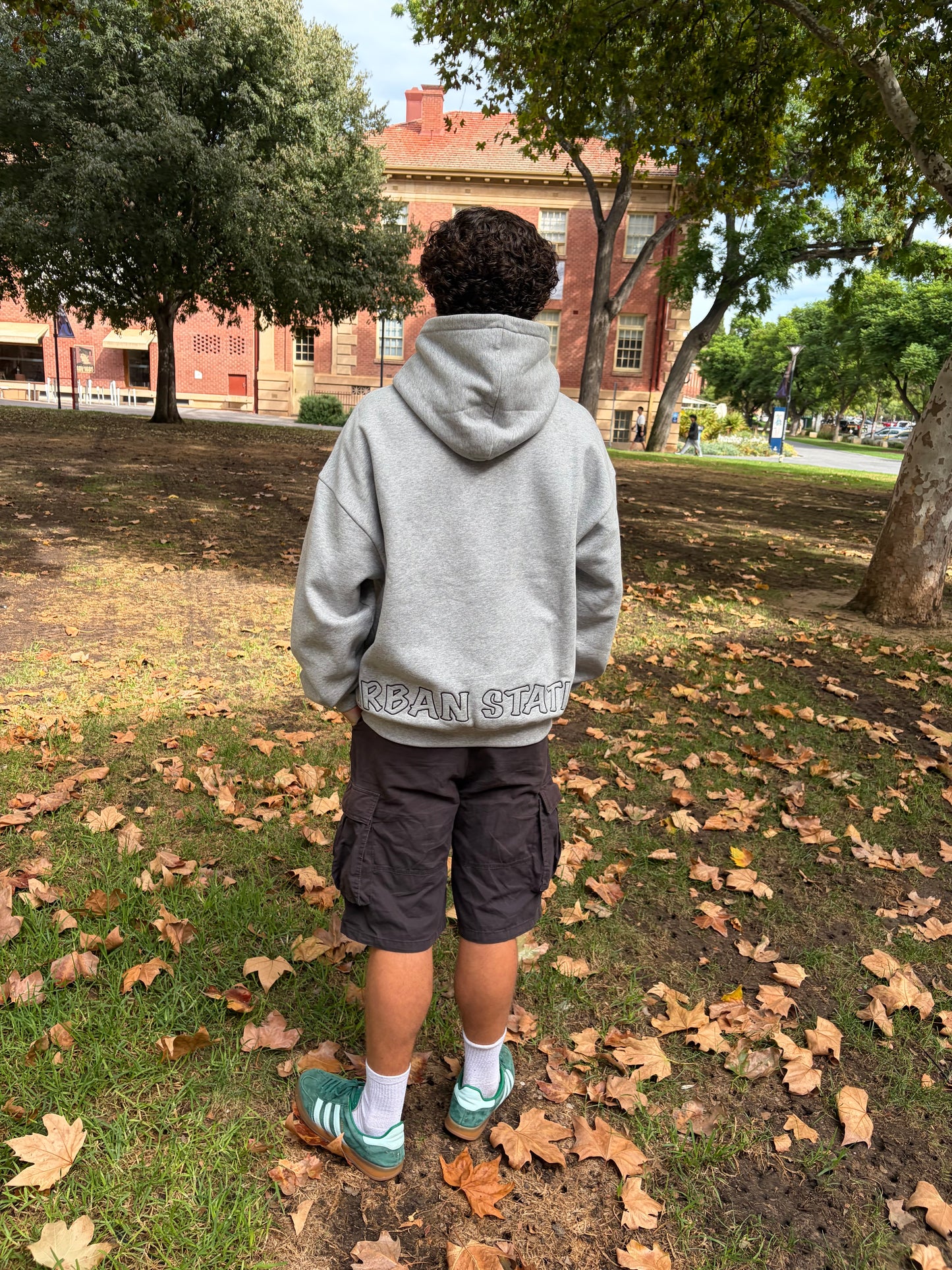 Shockta Urban Static Cozy Hoodie - Grey/Black
