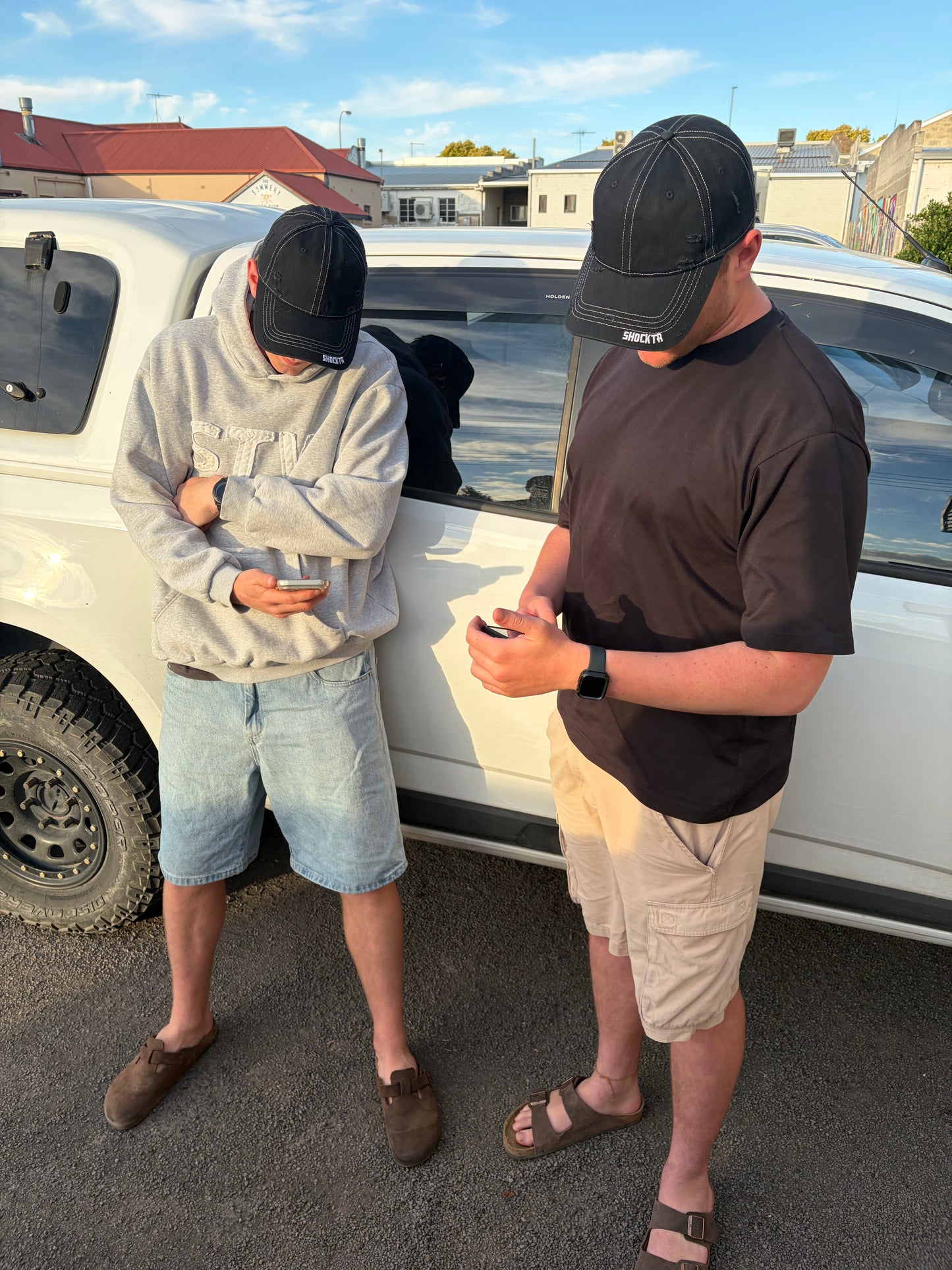 Shockta Distressed Cap