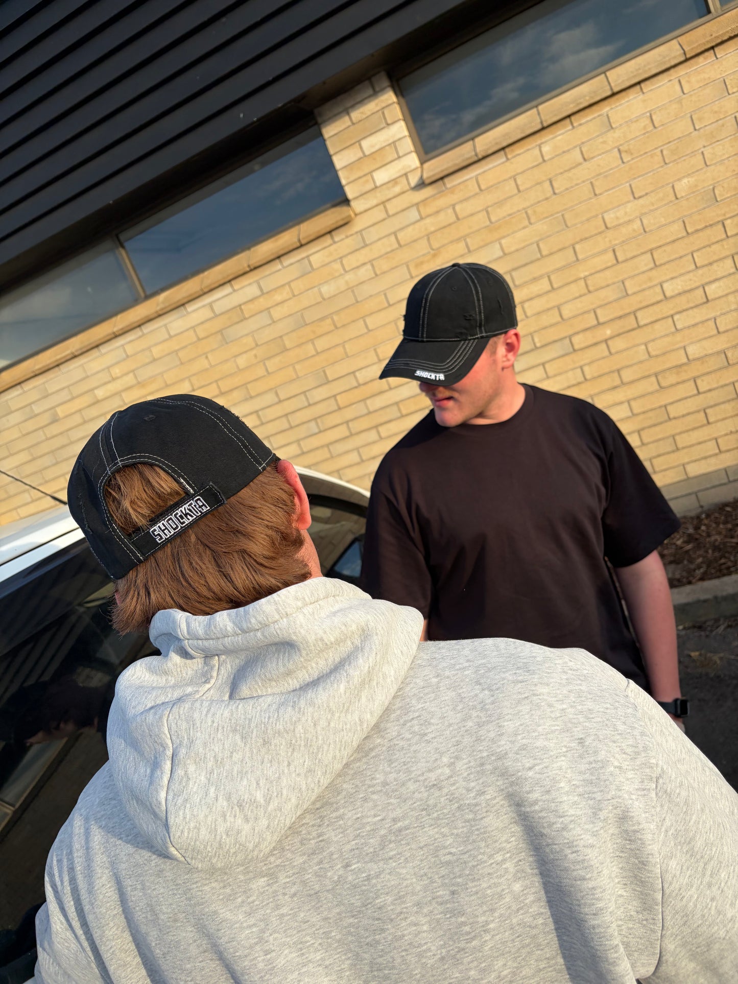 Shockta Distressed Cap